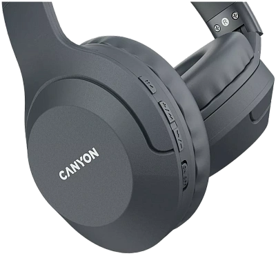 Наушники накладныеCanyonBTHS-3, Black (CNS-CBTHS3DG)