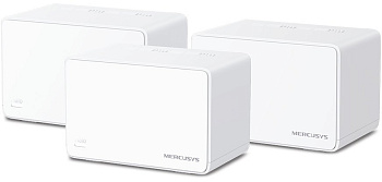 Домашняя Mesh Wi-Fi система GbE AX3000 Mercusys Halo (Halo H80X(3-pack)(EU))