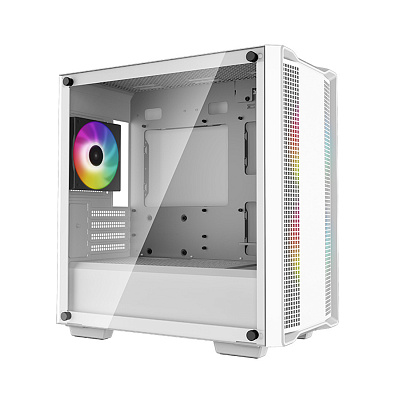 Компьютерный корпус Deepcool CC360 WH ARGB без Б/П (R-CC360-WHAPM3-G-1)