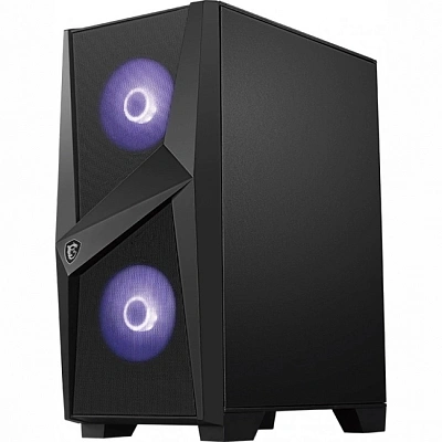 Компьютерный корпус MSI MAG FORGE 100M ATX/mATX/Mini-ITX Mid-Tower (MAG FORGE 100M)