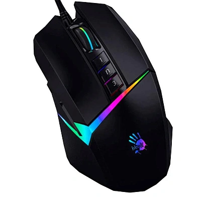 Мышь игровая Bloody W60-Max Black (W60-Max Black)