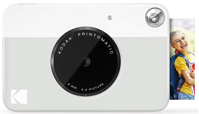 Фотоаппарат моментальной печати Kodak PRINTOMATIC серый (RODOMATICGR)