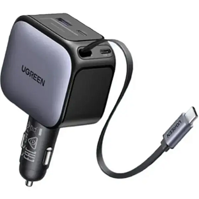 Автомобильное зарядное устройство QC3.0, EC604 (55910B) UGREEN