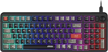 Клавиатура MSI FORGE GK110, Черный (FORGE GK110 RU)