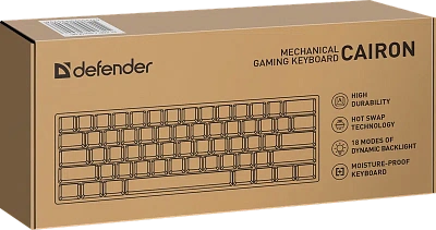 Клавиатура Defender Cairon GK-081 (45081)