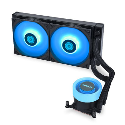  Водяное охлаждение для CPU Lian Li GALAHAD II LITE 240 RGB BLACK (G89.GA2L24RB.00)