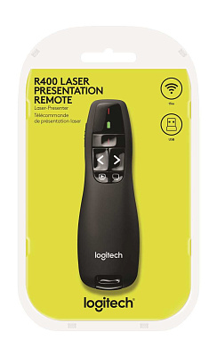 Пульт дистанционного управления Logitech R400 (презентер) (910-001356)