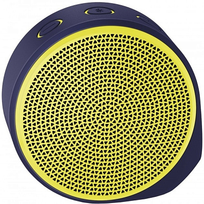 Колонка Logitech X-100, Yellow/Blue (984-000364)