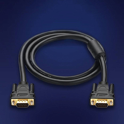 Кабель Ugreen VG101, VGA to VGA, 10M (11633)