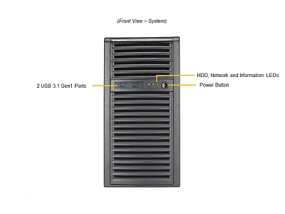 Серверная платформа SUPERMICRO SYS-530T-I (SYS-530T-I)