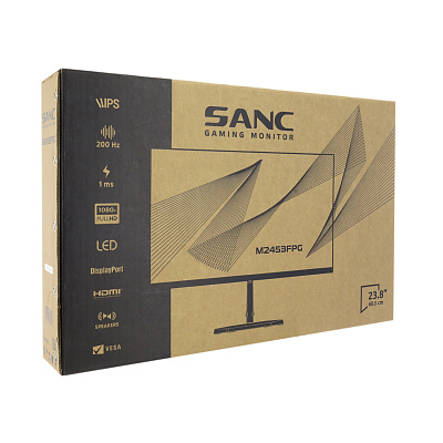 Монитор Sanc M2453FPG V2 23.8", Black (M2453FPG V2)