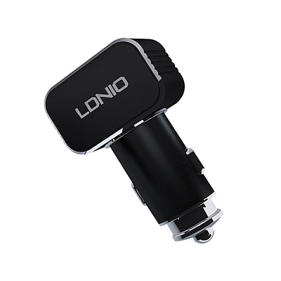 Автомобильное зарядное устройство LDNIO C306 Lightning 18W  (C306 Lightning)