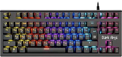 Клавиатура механическая USB Defender Dark Arts GK-375 (45375)