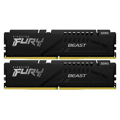 Оперативная память Kingston Fury Beast (AMD), DIMM DDR5 32 GB kit (2x16GB)  (KF560C30BBEK2-32)