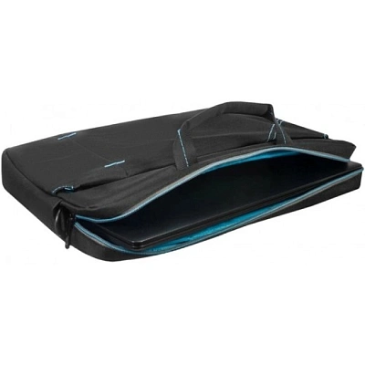 Сумка для ноутбука 15.6" Continent CC-125 GB, 15.6", Полиэстер, Black-Blue (CC-125 GB)
