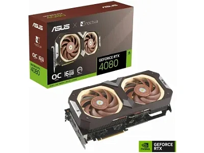Видеокарта ASUS GeForce RTX 4080 Noctua OC Edition (RTX4080-O16G-NOCTUA)