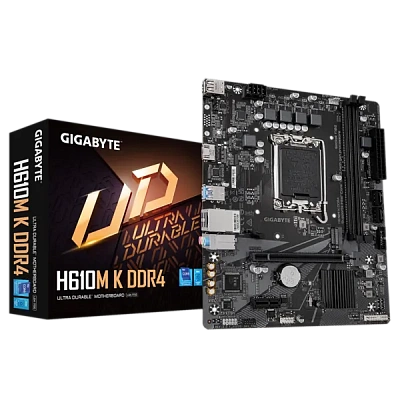 Материнская плата Gigabyte H610M K DDR4 (H610M K DDR4 (REV2.0))