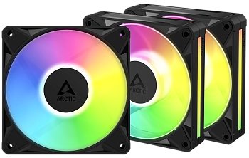 Вентилятор для корпуса ARCTIC BioniX P14 A-RGB 3-Pack, Black (ACFAN00341A)