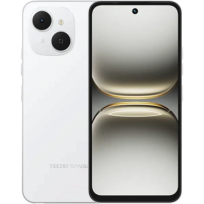 Смартфон Tecno Spark 40C, 8/256GB, Veil White (KM4K VEIL WHITE 8/256)