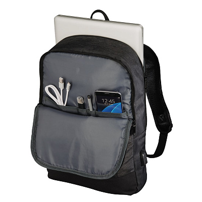 Рюкзак для ноутбука Hama Manchester, 00216489, up to 15.6", black (00216489)
