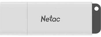 Флэш-накопитель Netac U185 USB3.0 Flash Drive 64GB, up to 130MB/s, white with LED indicator (NT03U185N-064G-30WH)