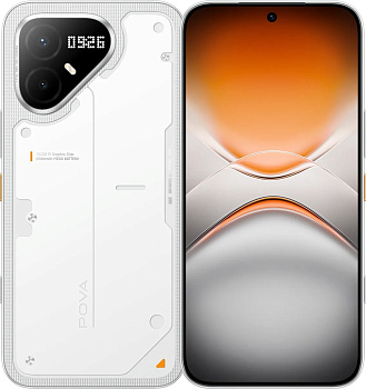 Смартфон TECNO Pova 8 Pro 5G, 512+12 GB Arc White (LK7/512/12GB/Arc White)