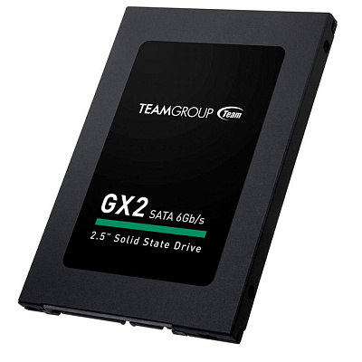 Твердотельный накопитель SSD Team Group GX2 256Gb, 2.5quot;, 7mm, SATA-III 6Gb/s, T253X2256G0C101 (T253X2256G0C101)