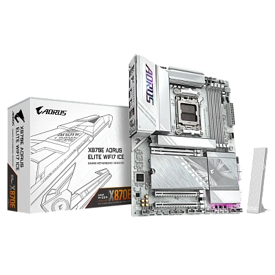 Материнская плата Gigabyte X870E Aorus Elite WiFi7 ICE (X870E A ELITE WF7 ICE)