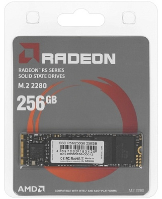 Твердотельный накопитель AMD RADEON R5 256GB (R5M256G8)