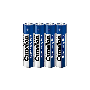 Батарейка CAMELION Super Heavy Duty R03P-SP4B 4 шт. в плёнке (R03P-SP4B)