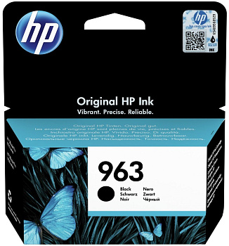 Картридж 963  Black Original Ink for OJ 9013/9023/9010/9020 (3JA26AE)