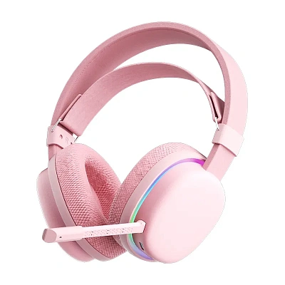 Наушники с микрофоном AULA G7 Pink, 1000mAh, RGB (G7 Pink)