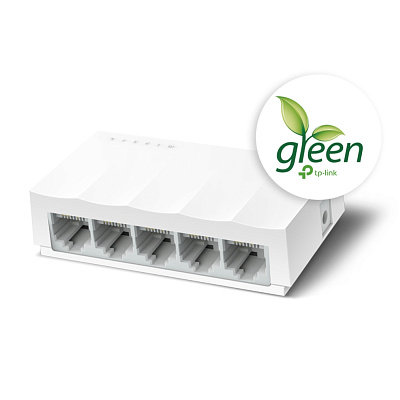 Коммутатор TP-Link LS1005 5-портовый 10/100 Мбит/с мини настольный коммутатор (LS1005)