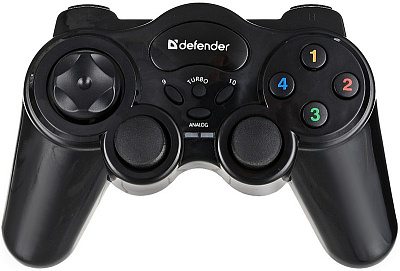 Беспроводной геймпад Defender Game Master Wireless, USB (64257)