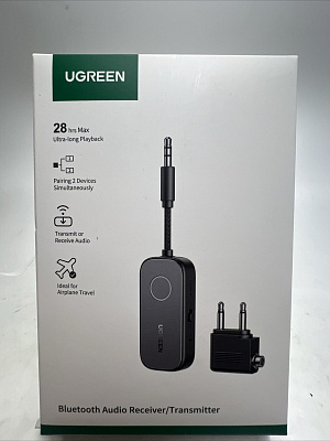 Bluetooth UGREEN V5.2 Audio Receiver/Transmitter, 3.5mm, CM672 (35222A) 