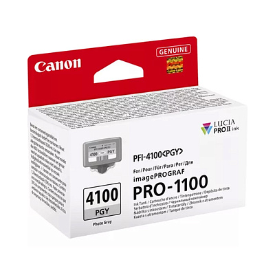 Чернильный картридж Canon PFI-4100 Photo Grey (6784C001AA)