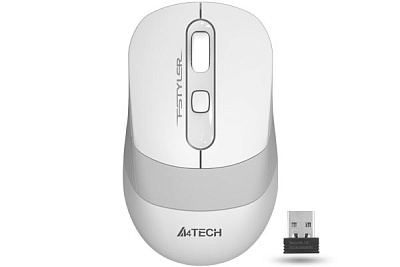 Мышь A4Tech Fstyler FG10, White,&nbsp; USB (FG10/WHITE)