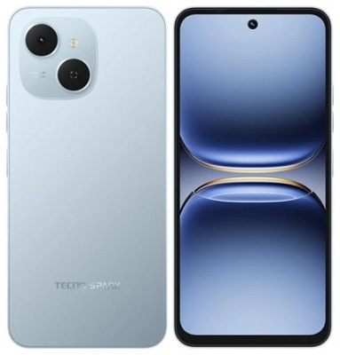Смартфон Tecno Spark 40C, 8/256GB, Ripple Blue (KM4K RIPPLE BLUE 8/256)