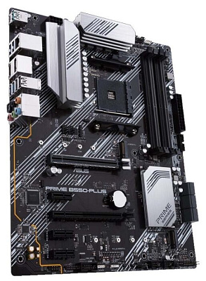 Материнская плата ASUS PRIME B550-PLUS, Socket AM4, 4xDDR4 (4400 OC) ATX (PRIME B550-PLUS)