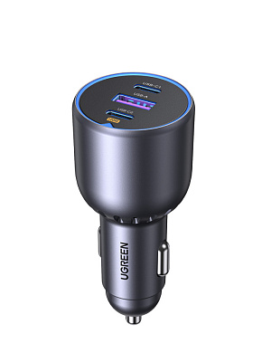 Автомобильное зарядное устройство 2C1A, 130W + Кабель 1м EC705 (55511) UGREEN