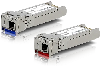 Трансивер Ubiquiti FiberModule SM 10G-S, комплект 2 шт, OEM (UF-SM-10G-S)
