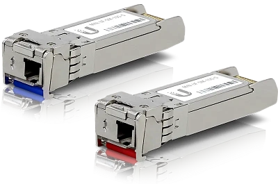 Трансивер Ubiquiti FiberModule SM 10G-S, комплект 2 шт, OEM (UF-SM-10G-S)