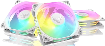 Вентилятор для корпуса ASUS TUF GAMING TR120 FAN ARGB WHITE 3IN1 (TUF GAMING TR120 FAN ARGB WHITE 3IN1)