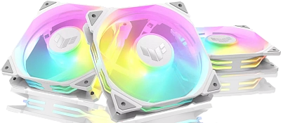 Вентилятор для корпуса ASUS TUF GAMING TR120 FAN ARGB WHITE 3IN1 (TUF GAMING TR120 FAN ARGB WHITE 3IN1)