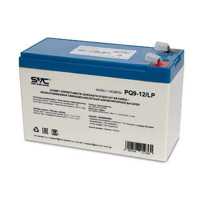 Аккумулятор для ИБП SVC PQ9-12/LP, 9Ah/12V (PQ9-12/LP)
