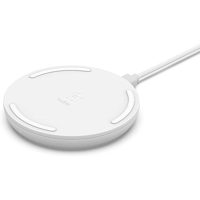 Беспроводное зарядное устройство Belkin BOOST CHARGE 15В, белый (WIA002btWH)