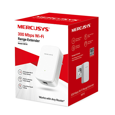 Повторитель беспроводной Mercusys ME10  (ME10)