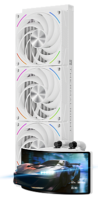 Кулер с водяным охлаждением Thermalright Rainbow Vision 360 Turbo ARGB WHITE (TL-K12W-X28-R9)