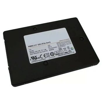 Твердотельный накопитель SAMSUNG PM983 3.84TB Data Center SSD, 2.5" (MZQLB3T8HALS-00007)