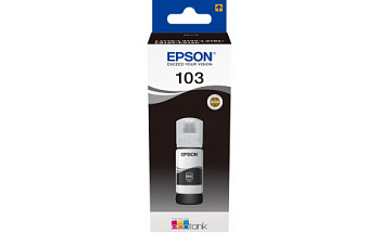 Контейнер с черными чернилами Epson C13T00S14A 103 EcoTank Black ink bottle (C13T00S14A)